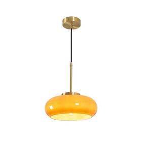 25956 Qutufe Semi Flush Mount Ceiling Light 3-light Drum Shade Modern Farmhouse - Open