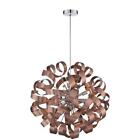 Qz.rbn2823sg Quoizel Lighting Ribbons Pendant Light In Satin Copper 611728210840