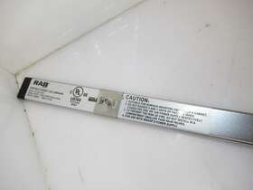 088863 Rab Design Under Cabinet Led Fixture 11 W 4000 K Aluminum 39.5 In