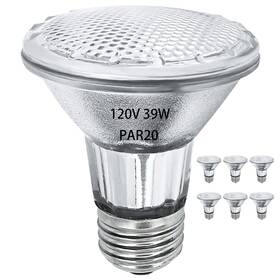 P20-639 Ragfoz Par20 Flood 39w 120v Light Bulbs 6pcs Halogen E... Fast Ship