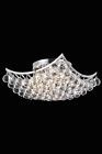 9800f14c Rc Elegant Mounts Flush 4 Light Chrome Corona Lighting