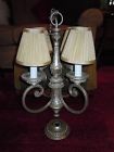 Rc2149 Silver Chandelier 4oes Light Royce Olde English