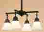 Rch-4 Ruskin Arroyo Craftsman Bronze Chandelier