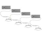 Recessed Light Trim With Dimmable Color Changing Night Ultra Slim Canless