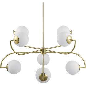 Lpc4468 Renwil Rover Led 35.5 Inch Satin Brass Chandelier Ceiling Light