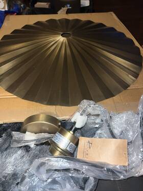 20905 River Of Goods Marina 24 Inch Antique Brass Disk Shaped Pendant Light 40 Watts Metal