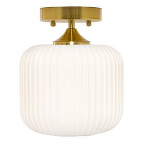 River Of Goods 810105590678 Ignace Brushed Gold Metal 10.25-inch Ceiling