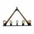 Rl6078c-12bk Yosemite Home Decor 12 Light Chandelier Iron Black Finish 845805058296
