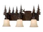Rlvl55403act Rugs And Lighting Rustic Lodge Deer Country Bathroom Vanity Wall