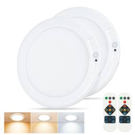 Rodalims 794794648707 Rechargeable Ceiling Light No Wiring Battery Operated With Rem