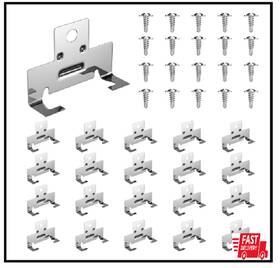 Roowintoo 711620210662 Recessed Light Clips For Retrofitting Canisters Downlight Recesse