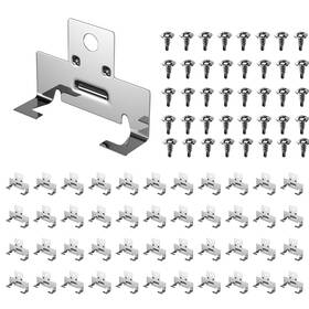 Roowintoo 711620210877 Recessed Light Clips For 40 Pack 20 Pairs Stainless Steel
