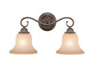 Vl35472rbz Royal Bronze 2 Vanity Fixture Monrovia Vaxcel Lighting Bathroom