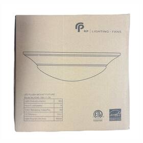 Royal Pacific 723554204082 15w Led Ceiling Mount Dimmable 3000k 950 Lm Brushed Nickel