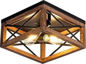 P350039-020 Rpzloila Flush Mount Ceiling Light Fixture For Kitchen Hallway 2-light Close To
