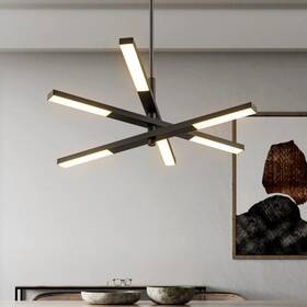 Rrtyo 721805614765 Modern Tiered Linear Sputnik Chandelier Warm Light 3000k