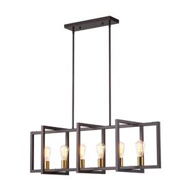 Rrtyo 721805617629 Black Or Gold Farmhouse Rustic Kitchen Island Pendant