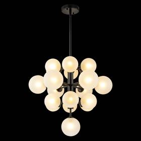 4-tiered Rrtyo 754168739448 Burness 19-light Cluster Sputnik Atomic Glass Globe