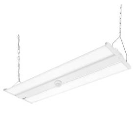 Run Bison 313053291210 4 Ft. 1000-watt Equivalent Integrated Led Dimmable High Bay Light With Motion Se