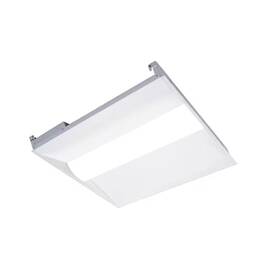 Run Bison 445013994947 2 Ft. X 5000 Lumens White Integrated Led Emergency Troffer Light With Batt