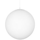 Rv-cp516-818-14-wt Kira Home Ceres Large Modern Glass Globe Pendant 665659107168