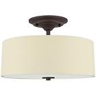 Rvcsf615414ob Kira Home Addison Mount Ceiling Fixture Fabric Drum 665659102699