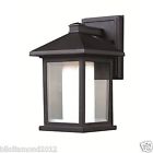 146626441 S31 Mesa Finish Wall Light Black Outdoor 523s Collection -lite