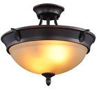 1000054134 S351ju02 Hampton Bay Bronze Mount Light Ceiling Fixtures 694753090373