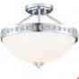 S352ch02 Mount 2-light Light Chrome Semi-flush Plated