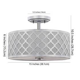 2172762799 Safavieh Flu4000c Kora Flush Mount Reduced Price