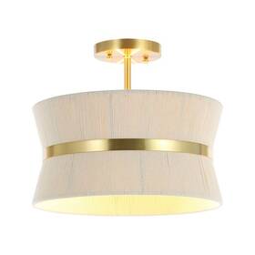 2172761690 Safavieh Flu4110a Desert 3lt 13 Inch Semi Flush Reduced Price