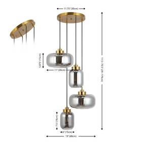 2172773673 Safavieh Pnd4142a Equinox 4lt 19 Inch Pendant Reduced Price