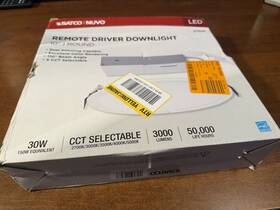 Satco 045923118487 10 Inch Adjustable Cct Canless New Construction Ic Rated Dimmable Indoor In