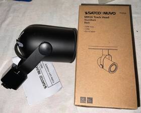 Nuvo-th316 Satco Nuvo Th316 One Light Round Track Head 4.14 Inch L 2.75 Gu10