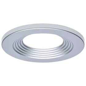S21652 Satco - 4 Inch Round Trim For Led Silver Indoor Commercial Downlight 10 Pk