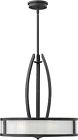 3872sk Satin Light Black 3 Meridian Pendant Hinkley Lighting