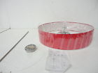 Sh3007-cprss Satin Fabric Shade Steel 30- Modena Red -light Whitfield