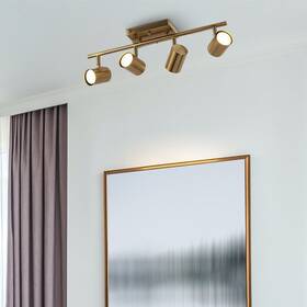 Savonnerie 714651961329 Modern 4-light Adjustable Head Spotlight Flush Mount Ceiling
