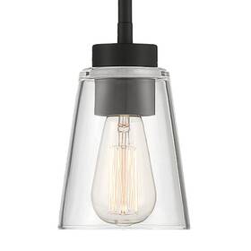 7-1026-1-89 Savoy House 7-1026-1 Calhoun 5 Inch W Mini Pendant - Black