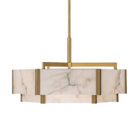 7-2333-6-60 Savoy House 7-2333-6 Orleans 6 Light 24 Inch W Chandelier - Gold