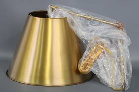 Savoy House 822920279621 7-132-1-322 Alden 1 Light Warm Brass Pendant 12 W X 9 H
