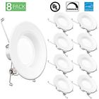 Sc13w565kt8 Sunco Lighting Pack Inch Baffle Recessed Retrofit Kit 726630038885