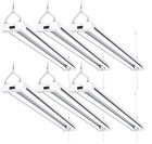 Scshop6pk4k Sunco Lighting Pack In Led Utility Shop Light 726630037451