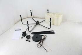 3109305-112 Sea Gull Lighting For Parts Chandelier 5 Lights Foldable Black