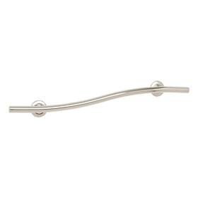 Gw-3536-qcr-ss Seachrome 36 Inch Bathroom Wave Grab Bar Satin Finish