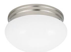 5326en3-962 Seagull 5328-962 Generation Lighting 1-light Webster Flush Mount Ceiling Light