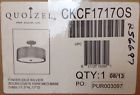 Ckcf1717os Semi-flush Mount Silver Quoizel Finish Confetti