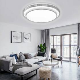Hg-hcx-2716-us-01 Senderpick 20 Inch Led Ceiling Light Modern Lamp Round Flush Mount Lighting Fixture