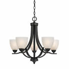 8002-03-05 Series Prices Finish 8002 Ceiling Light Lamp Chandelier Bronze 5 Transitional Lumenno