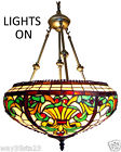 Ch16a183i-upd2 Shade 2 Lighting Inverted Big Chloe Glass Light Tiffany Pendant